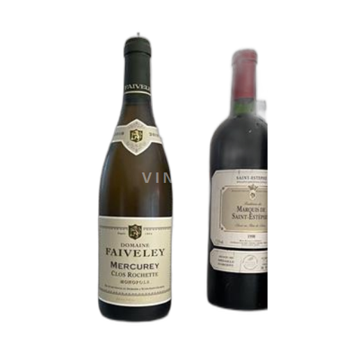 Vin Blanc sec Clos Rochette Faiveley 2018 France Bourgogne Mercurey