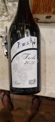 Jura Arbois Fruitière Vinicole de Pupillin Feule 2020