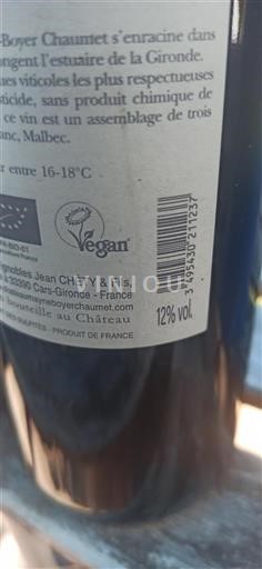Bordeaux Mayne Boyer Chaumet Non Millésimé