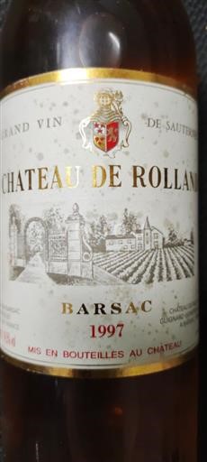 Bordeaux Barsac Château Rolland 1997