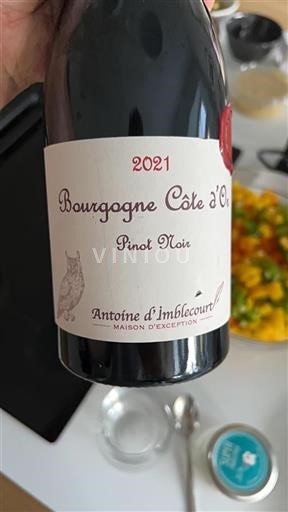 Bourgogne Antoine Imblecourt 2021