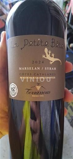 Languedoc et Roussillon Côtes catalanes Terrassous La Petite Bête 2024