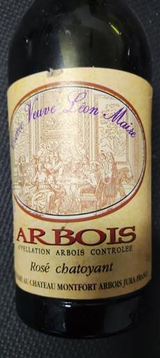 Jura Arbois Château Montfort Veuve Léon Ohne Jahrgang