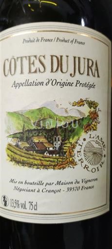 Vin Blanc demi-sec Maison du Vigneron Non millésimé France Jura Côtes-du-jura AOC