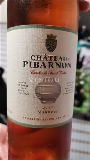 Provence Bandol Château Pibarnon Nuances 2017