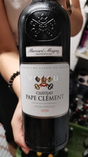 Bordeaux Pessac-Léognan Grand Cru Pape Clément 2020