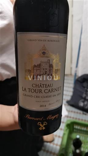 Bordeaux Haut-Médoc Grand Cru Classé Château La Tour Carnet 2014