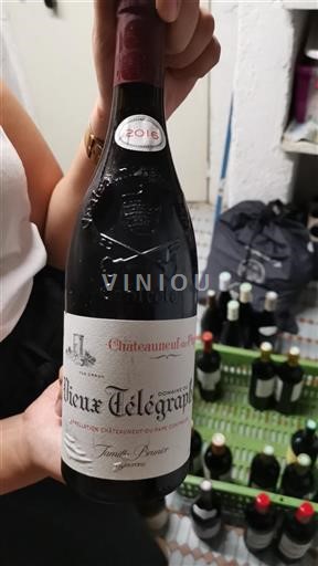 Rhônen laakso Châteauneuf-du-Pape Domaine Vieux Télégraphe La Crau 2016