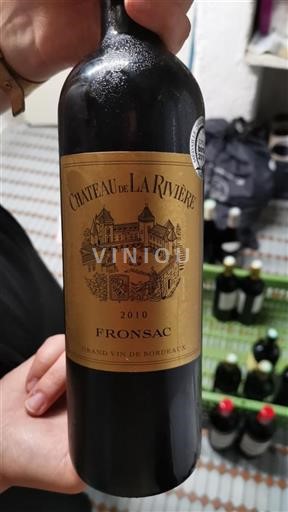 Bordeaux Fronsac Château La Rivière 2010