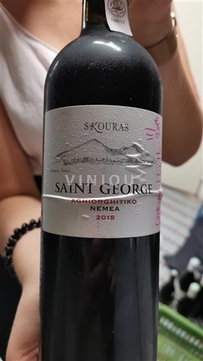 Péloponnèse Nemea Skouras Saint George 2015
