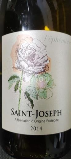 Valle del Rodano Saint-Joseph Maison Denuzière L'éphémère 2014