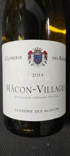 Burgundy Mâcon and Mâcon-Villages Closerie des Alisiers 2014