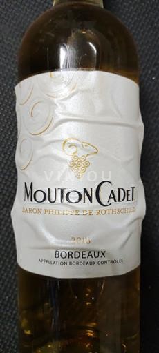 Bordeaux Baron Philippe de Rothschild Mouton Cadet 2016
