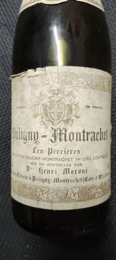 Burgundija Puligny-Montrachet Premier Cru Henri Moroni Les Perrières 1988