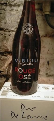 Languedoc Ospecificerad Les Jamelles Rouge Osé 2024