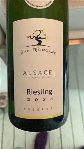Alzacija Grand Cru Jean Weingand Réserve 2024