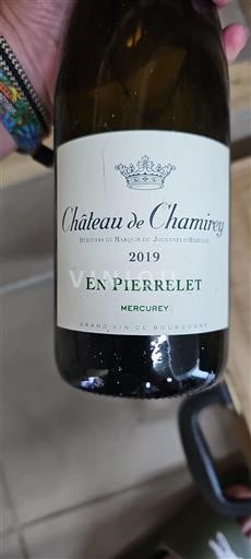 Borgogna Mercurey Château Chamirey En Pierrelet 2019