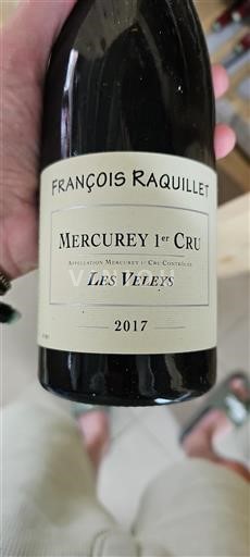 Bourgondië Mercurey Premier Cru François Raquillet Les Veleys 2017