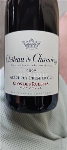 Borgogna Mercurey Premier Cru Château Chamirey Clos des Ruelles Monopole 2022