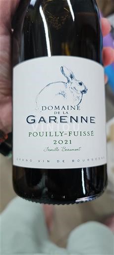 Bourgondië Pouilly-fuissé Domaine La Garenne 2021