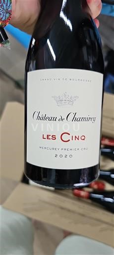Borgogna Mercurey Premier Cru Château Chamirey Les Cinq 2020