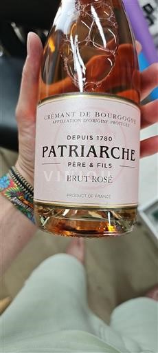 Bourgogne Crémant-de-bourgogne Patriarche Père & Fils Brut Rosé 2024