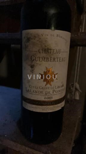 Bordeaux Lalande-de-Pomerol Château Guimberteau Grave de Laborie 2015
