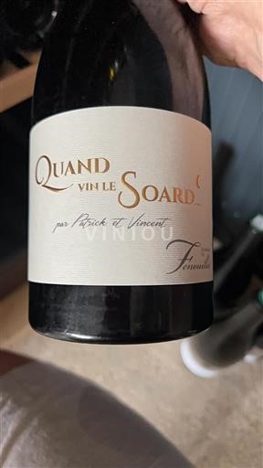 Vin Rouge sec Quand Vin le Soard Domaine Fenouillet 2017 France Vallée du Rhône Ventoux