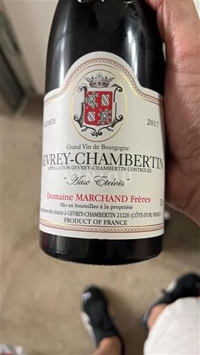 Burgundsko Gevrey-Chambertin Marchand freres Aux Etelois 2017