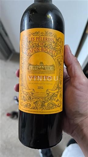 Bordeaux Saint-Estèphe Château Lafon-Rochet Les Pèlerins 2012