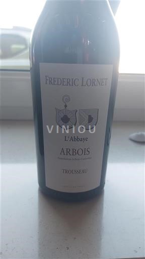 Jura Arbois Frédéric Lornet L'Abbaye 2022