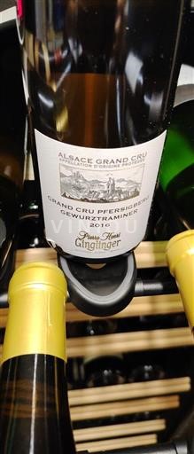 Elsass Alsace Grand Cru Grand Cru Pierre Henri Ginglinger Gewurztraminer 2016