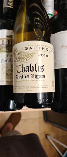 Burgundsko Chablis Domaine Alain Gautheron Vielles Vignes 2019