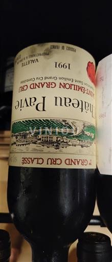 Bordeaux Saint-Émilion Grand Cru Grand Cru Château Pavie 1991