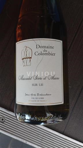 Dolina Loare Muscadet-sèvre-et-maine Domaine Colombier Neleten.