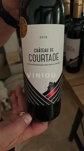 Bordeaux Montagne Saint-Émilion Château Courtade 2016