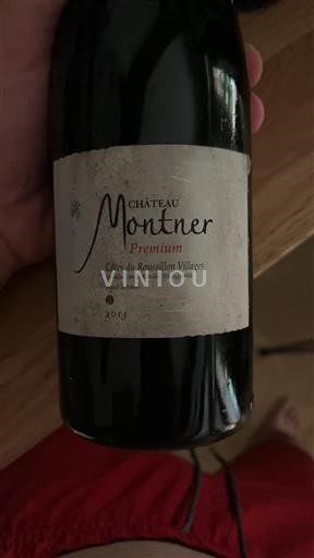 Roussillon Côtes du Roussillon Villages Château Montner Premium 2013