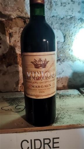 Bordeaux Margaux Château Bel Air-Marquis d'Aligre 1996