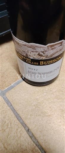 Burgundy Auxey-Duresses Premier Cru Domaine Henri & Gilles Buisson Les Ecusseaux 2017
