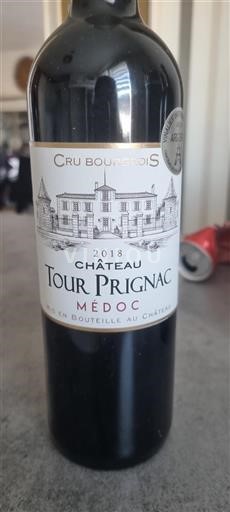Bordeaux Médoc Cru Bourgeois Château Tour Prignac 2018