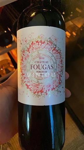 Bordeaux Côtes-de-bourg Château Fougas Forces de Vies 2018