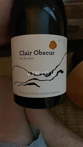 Rhône Valley Not Specified Les Accoles Clair Obscur 2021
