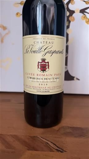 Languedoc Corbières-boutenac Château La Voulte-Gasparets Romain Pauc 2019