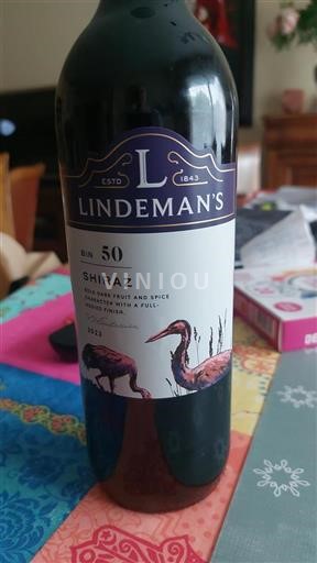 Vin Rouge sec Bin 50 Shiraz Lindeman's 2023 Australie Nouvelle-Galles-du-Sud