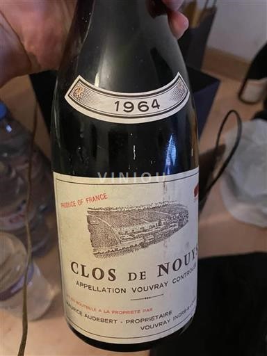 Vallée de la Loire Vouvray Clos de Nouys 1964