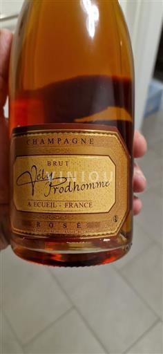 Champagne Šampanské Vély Prodhomme Rosé Neročník