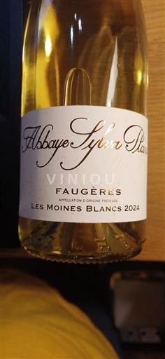 Languedoc Faugères Abbaye Sylva Plana Les Moines Blancs 2024