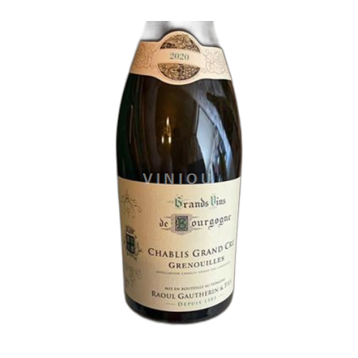 Borgogna Chablis Grand Cru Raoul Gautherin & Fils Grenouilles 2020