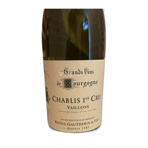 Borgogna Chablis Premier Cru Premier Cru Raoul Gautherin & Fils Vaillons 2023