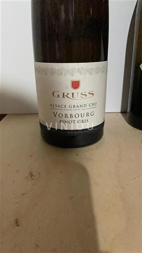 Alsace Alsace Grand Cru Grand Cru Gruss Vorbourg Pinot Gris 2013
